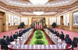 CHINA-BEIJING-XI JINPING-PRESIDENTE ECUATORIANO-CONVERSACIONES