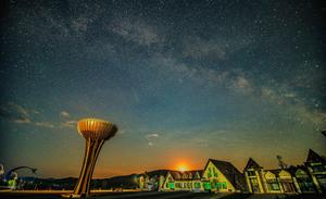 CHINA-HEILONGJIANG-VIA LACTEA-LUNA