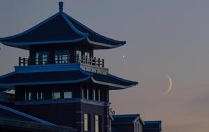 CHINA-VENUS-LUNA-VISTA DEL CIELO