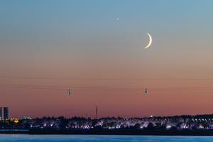 CHINA-VENUS-LUNA-VISTA DEL CIELO