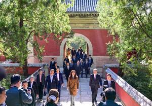 CHINA-BEIJING-KMT-CHENG LI-WUN-HOMENAJE-SUN YAT-SEN