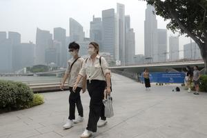 SINGAPUR-MEDIO AMBIENTE-BRUMA