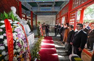 CHINA-BEIJING-KMT-CHENG LI-WUN-HOMENAJE-SUN YAT-SEN
