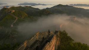 CHINA-HEBEI-LUANPING-GRAN MURALLA-NUBES