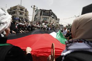 MEDIO ORIENTE-CISJORDANIA-RAMALLAH-MANIFESTACION-NAKBA