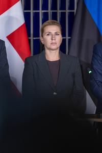 FINLANDIA-ROVANIEMI-CUMBRE DEL ARTICO-PRIMERA MINISTRA DANESA