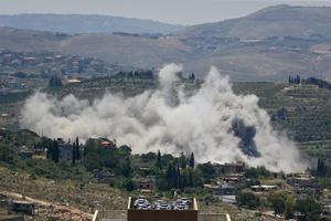 LIBANO-SARBA-ATAQUE AEREO ISRAELI