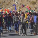 BOLIVIA-EL ALTO-MANIFESTACION