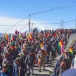 BOLIVIA-EL ALTO-MANIFESTACION