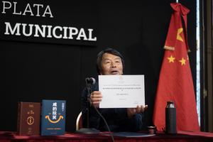 ARGENTINA-LA PLATA-CHINA-LIU ZHENYUN-ENCUENTRO LITERARIO