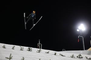 ITALIA-PREDAZZO-MILAN-JUEGOS OLIMPICOS DE INVIERNO-SALTO DE ESQUI-TRAMPOLIN NORMAL MASCULINO-ENTRENAMIENTO