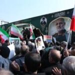 IRAN-TEHERAN-ALTOS COMANDANTES MILITARES-FUNERAL