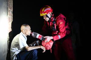 CHINA-GUANGXI-NANNING-INUNDACION-RESCATE