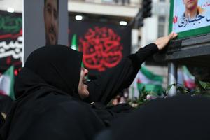 IRAN-TEHERAN-ALTOS COMANDANTES MILITARES-FUNERAL