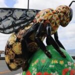 NUEVA ZELANDA-WELLINGTON-ABEJA EN LA CIUDAD-PROGRAMA DE ARTE