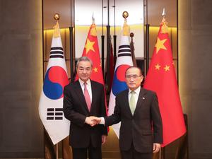 REPUBLICA DE COREA-SEUL-CHINA-WANG YI-PRINCIPAL ASESOR DE SEGURIDAD NACIONAL DE LA PRESIDENCIA-REUNION