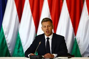 HUNGRIA-OPUSZTASZER-NUEVO GOBIERNO-PRIMERA CONFERENCIA DE PRENSA