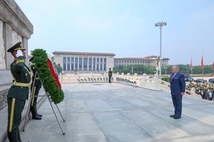 CHINA-BEIJING-JORDANIA-REY-MONUMENTO-TRIBUTO