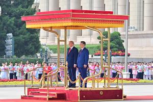 CHINA-BEIJING-XI JINPING-EEUU-TRUMP-CONVERSACIONES