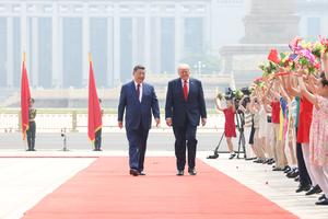 CHINA-BEIJING-XI JINPING-EEUU-TRUMP-CONVERSACIONES