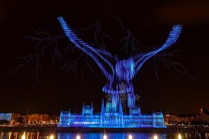 HUNGRIA-BUDAPEST-DIA NACIONAL-CELEBRACIONES-ESPECTACULO NOCTURNO