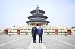 CHINA-BEIJING-XI JINPING-EEUU-TRUMP-TEMPLO DEL CIELO-VISITA