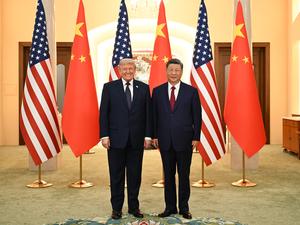 CHINA-BEIJING-XI JINPING-EEUU-TRUMP-BANQUETE DE BIENVENIDA