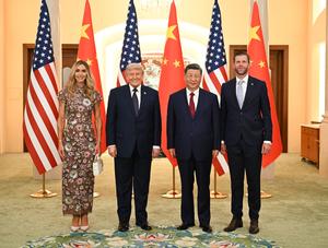 CHINA-BEIJING-XI JINPING-EEUU-TRUMP-BANQUETE DE BIENVENIDA