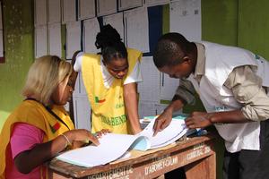 BENIN-COTONU-ELECCION PRESIDENCIAL-CONTEO DE VOTOS