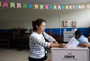 PERU-LIMA-ELECCIONES PRESIDENCIALES