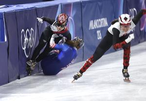 ITALIA-MILAN-JUEGOS OLIMPICOS DE INVIERNO-PATINAJE DE VELOCIDAD EN PISTA CORTA-RELEVOS POR EQUIPOS MIXTOS-SEMIFINALES