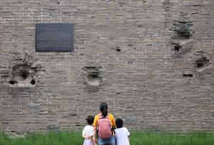 CHINA-BEIJING-PUENTE LUGOU-GUERRA DE RESISTENCIA CONTRA LA AGRESION JAPONESA-89 ANIVERSARIO