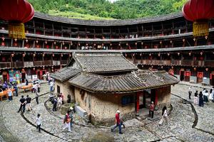 CHINA-FUJIAN-NANJING-TULOU-TURISMO