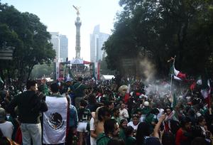 MEXICO-CIUDAD DE MEXICO-FUTBOL-COPA MUNDIAL DE LA FIFA 2026-FESTEJOS