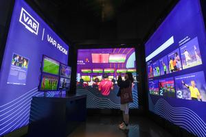 CANADA-VANCOUVER-COPA MUNDIAL DE LA FIFA 2026-EXPOSICION DE FUTBOL Y TECNOLOGIA