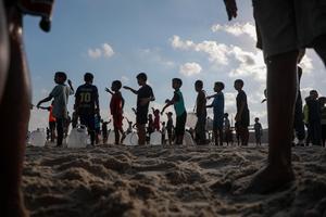 MEDIO ORIENTE-GAZA-VIDA COTIDIANA-NIÑOS