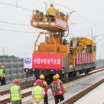 CHINA-LINEA CENTRAL-FERROCARRIL-CHENGDU-CHONGQING-CONSTRUCCION