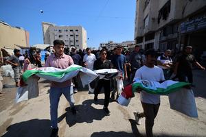 MEDIO ORIENTE-CIUDAD DE GAZA-FUNERAL