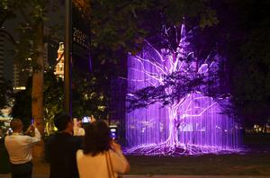 CHINA-SHANGHAI-FESTIVAL-SHANGHAI BRILLANTE-INAUGURACION