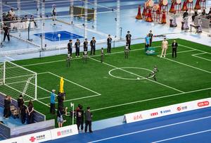 CHINA-BEIJING-JUEGOS MUNDIALES DE ROBOTS HUMANOIDES-CEREMONIA DE INAUGURACION