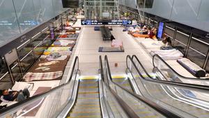 ISRAEL-RAMAT GAN-REFUGIO-ESTACION DE METRO