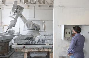 ITALIA-PIETRASANTA-TALLER DE ESCULTURA DE MARMOL