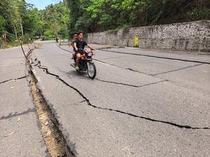 FILIPINAS-PROVINCIA DE SARANGANI-TERREMOTO-SECUELAS