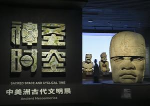 CHINA-SHANGHAI-ANTIGUAS CIVILIZACIONES AMERICANAS-EXPOSICION
