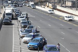 ISRAEL-TEL AVIV-HOLOCAUSTO-CONMEMORACION