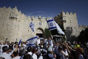 MEDIO ORIENTE-JERUSALEN-DIA DE JERUSALEN-MARCHA