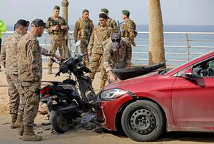 LIBANO-BEIRUT-ATAQUES AEREOS ISRAELIES-SECUELAS