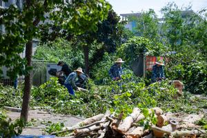 CHINA-HUBEI-HUANGGANG-TORNADO-SECUELAS