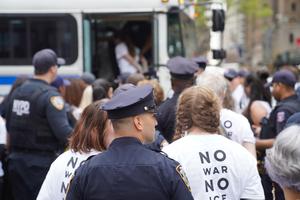 EEUU-NUEVA YORK-PROTESTA CONTRA LA GUERRA