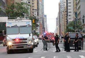 EEUU-NUEVA YORK-EDIFICIO-EVACUACION
